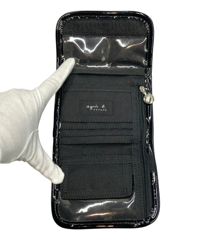 美品 agnes b. 三つ折り財布 レディース アニエスベー