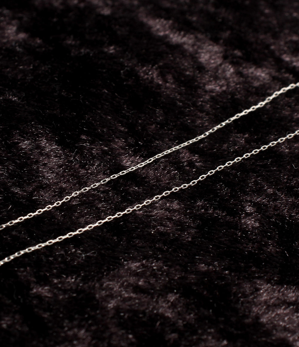 美品 ネックレス Pt900 Pt850 ダイヤ 0.20ct レディース