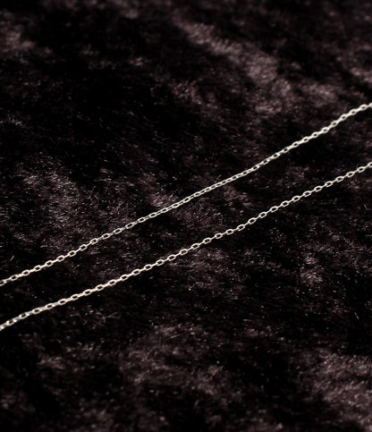 美品 ネックレス Pt900 Pt850 ダイヤ 0.20ct レディース