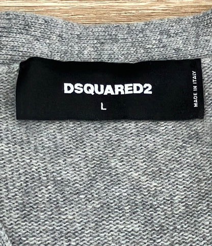 ディースクエアード カーディガン メンズ SIZE L (L) DSQUARED2