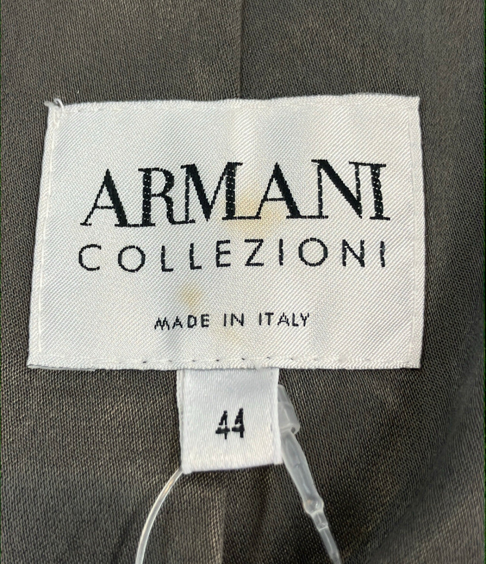 ARMANI COLLEZIONI ツイードテーラードジャケット レディース SIZE 44 (L) アルマーニコレッツォーニ