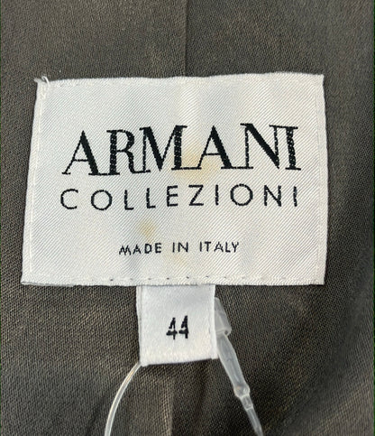 ARMANI COLLEZIONI ツイードテーラードジャケット レディース SIZE 44 (L) アルマーニコレッツォーニ