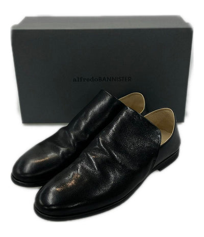 alfredo BANNISTER スリッポン レザー ソフトレザー ドレープシューズ 52501002022 メンズ SIZE 41 (S) アルフレッド バニスター