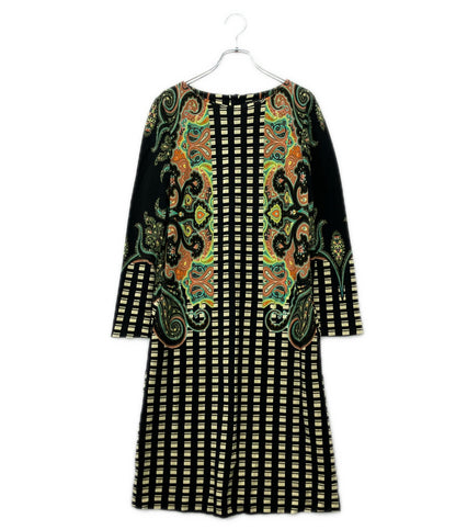 美品 ETRO 長袖 ワンピース 162-18614-5258 レディース SIZE 40 (S) エトロ