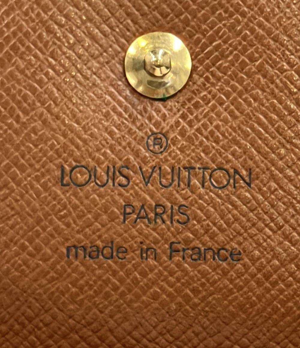 LOUIS VUITTON Wホック二つ折り財布 ポルトモネ ビエ カルトクレディ モノグラム M61652 レディース メンズ ルイ・ヴィトン