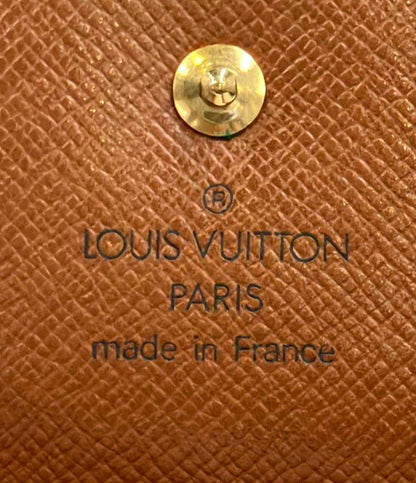 LOUIS VUITTON Wホック二つ折り財布 ポルトモネ ビエ カルトクレディ モノグラム M61652 レディース メンズ ルイ・ヴィトン