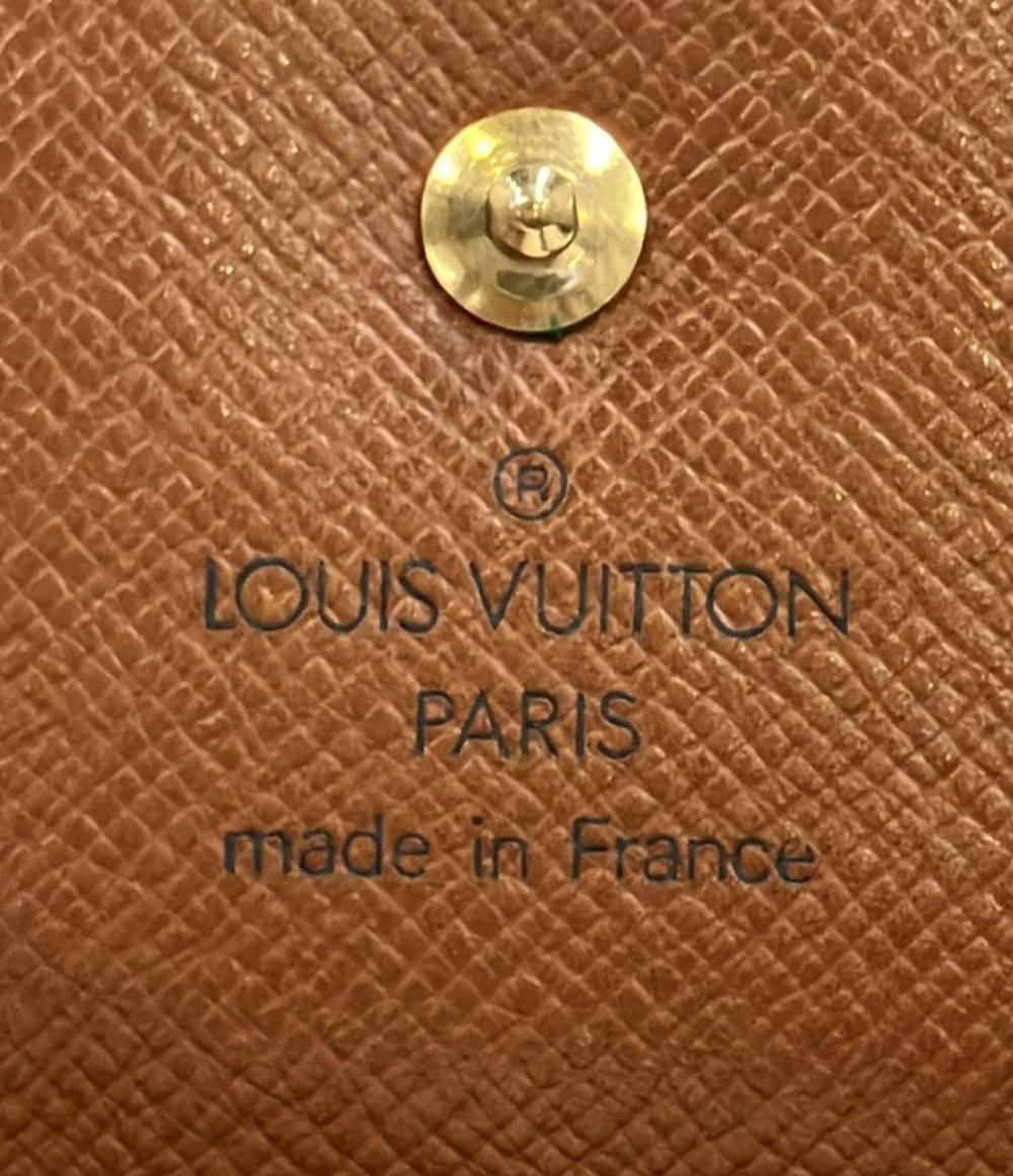 LOUIS VUITTON Wホック二つ折り財布 ポルトモネ ビエ カルトクレディ モノグラム M61652 レディース メンズ ルイ・ヴィトン