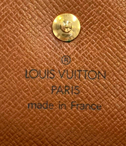 LOUIS VUITTON Wホック二つ折り財布 ポルトモネ ビエ カルトクレディ モノグラム M61652 レディース メンズ ルイ・ヴィトン