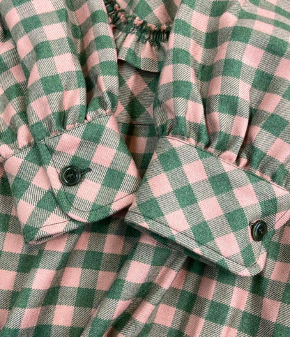 美品 ケンゾーパリス チェック柄ワンピース レディース SIZE 34 (S) KENZO PARIS