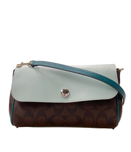 COACH ショルダーバッグ 斜め掛け リバーシブル シグネチャー F59534 レディース コーチ