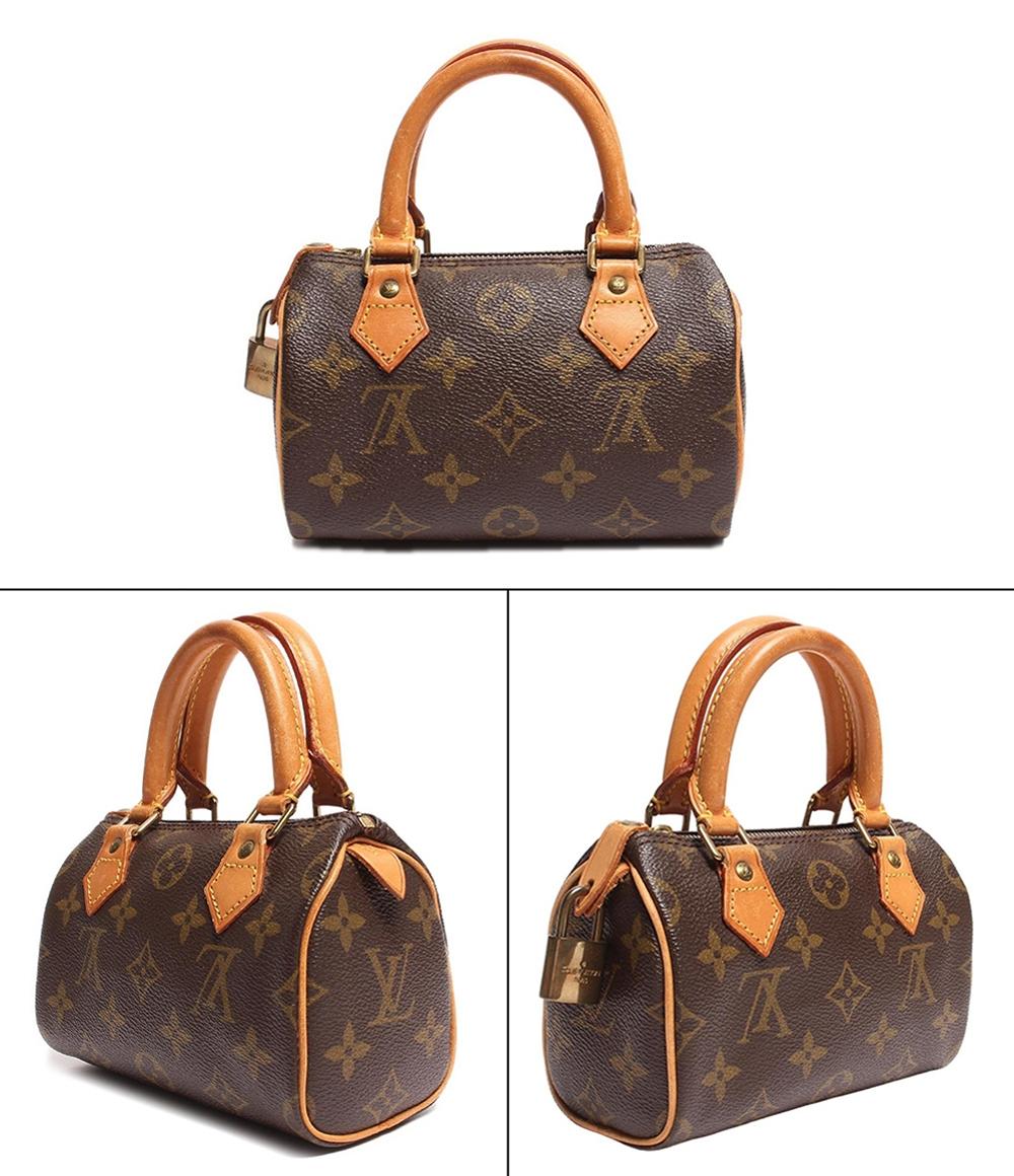 ルイ・ヴィトン 2wayハンドバッグ ゴールド金具 ミニスピーディ モノグラム M41534 廃番 レディース LOUIS VUITTON