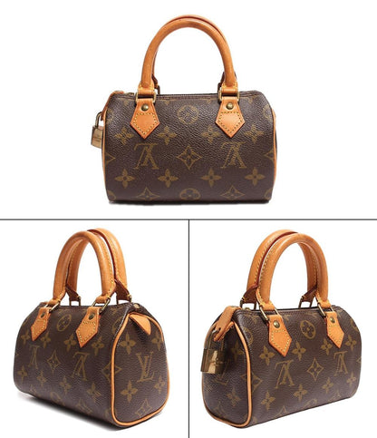 ルイ・ヴィトン 2wayハンドバッグ ゴールド金具 ミニスピーディ モノグラム M41534 廃番 レディース LOUIS VUITTON
