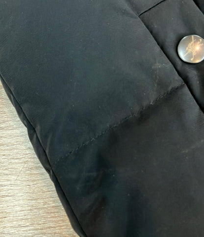 BURBERRY ダウンジャケット フード付き ジップ スナップボタン レディース SIZE M バーバリー