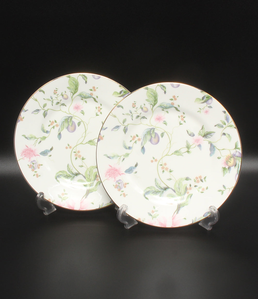 美品 WEDGWOOD プレート 皿 2点セット 20cm スウィートプラム ウェッジウッド
