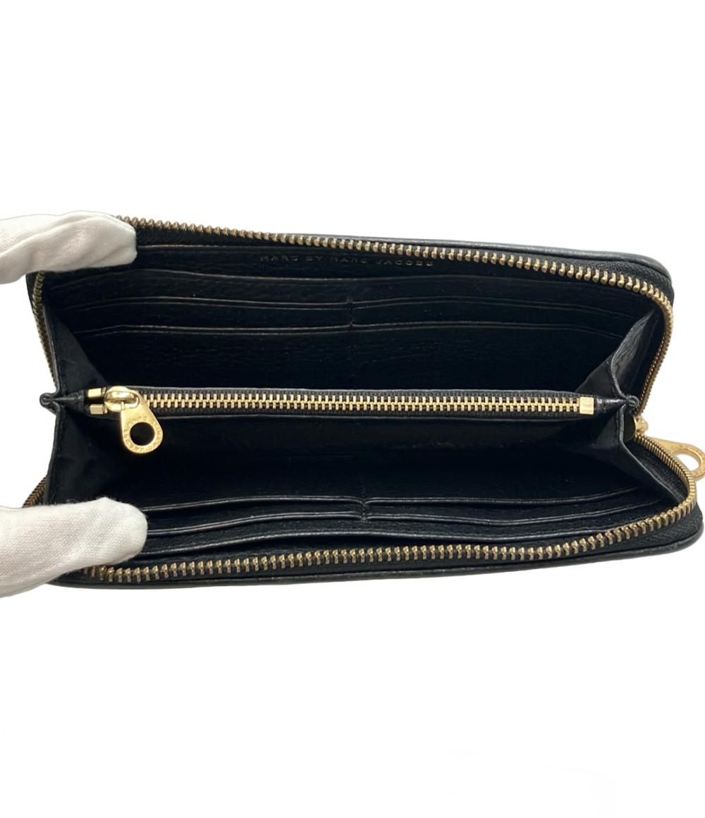 marc bymarc jacobs 新品ラウンドファスナー　長財布 MARC BY MARC JACOBS ラウンドファスナー長財布 レディース マークバイ