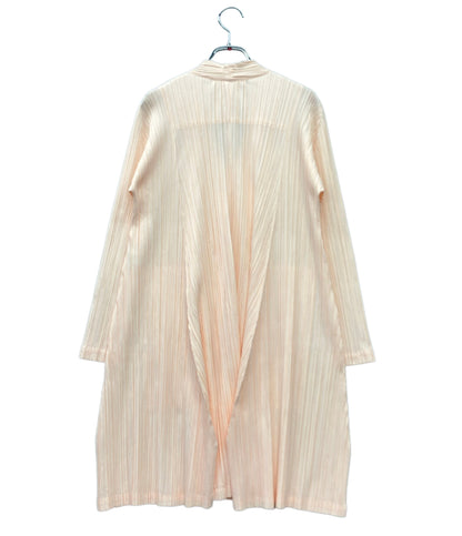 PLEATS PLEASE 長袖カーディガン ロング コート プリーツ アンサンブル モード PP31JA283 レディース SIZE 3 (L) プリーツプリーズ