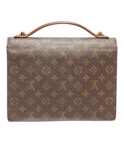 ルイ・ヴィトン 2wayハンドバッグ ショルダーバッグ 斜め掛け ビジネスバッグ モンソー モノグラム M51185 メンズ LOUIS VUITTON