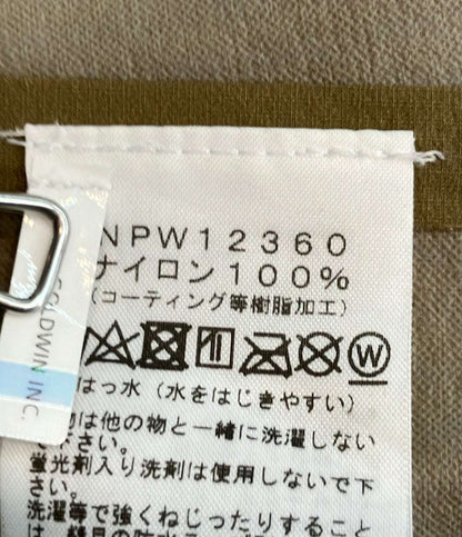 訳あり THE NORTH FACE ロングコート レイン ナイロン ライト フード付き スナップボタン ブリーズライトニングコート NPW12360 レディース SIZE L