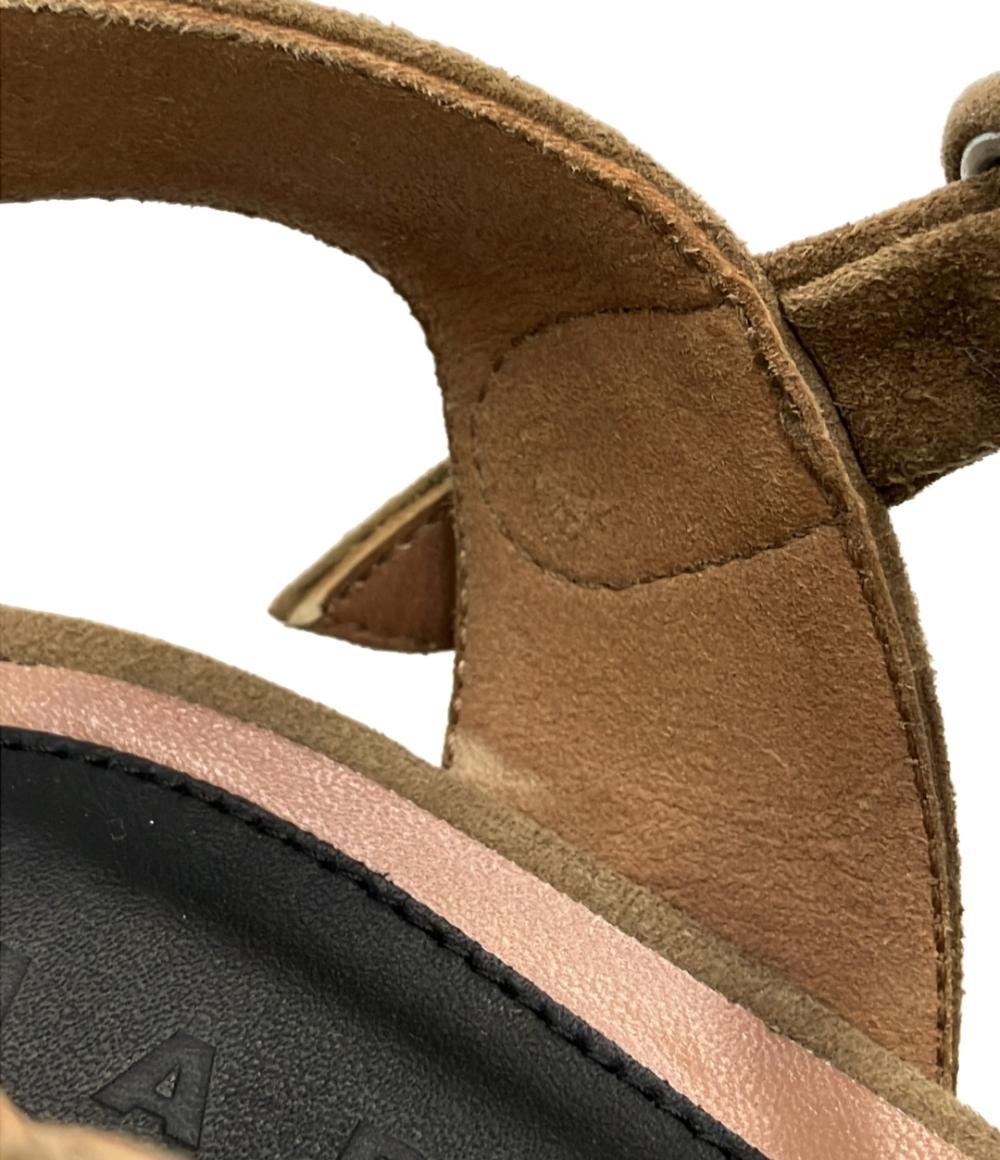 MARNI ウェッジソールアンクルストラップサンダル レディース SIZE 37 23.5(cm) マルニ