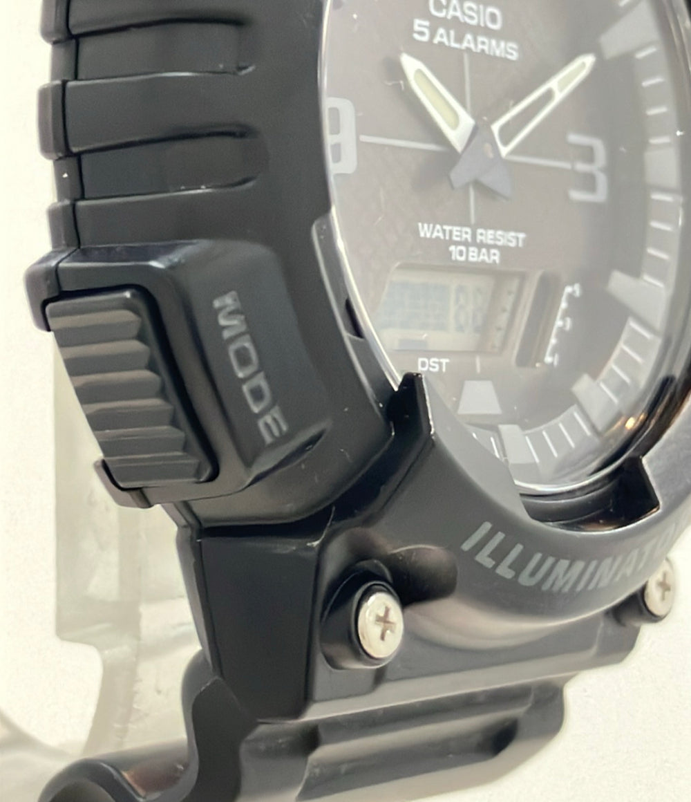 CASIO 腕時計 ソーラー ブラック AQ-S810W メンズ カシオ