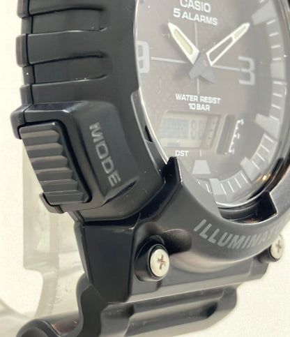 CASIO 腕時計 ソーラー ブラック AQ-S810W メンズ カシオ
