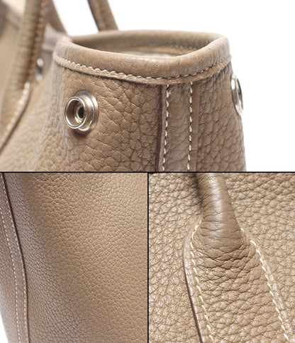 HERMES ハンドバッグ □O刻印 シルバー金具 ガーデンパーティTPM レディース エルメス