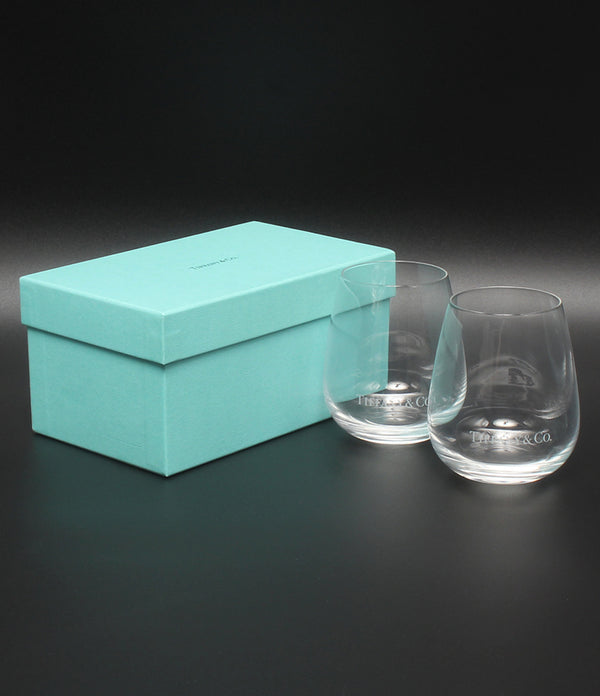 Tiffany & Co. グラス タンブラー 2点セット ペア TCO ティファニー