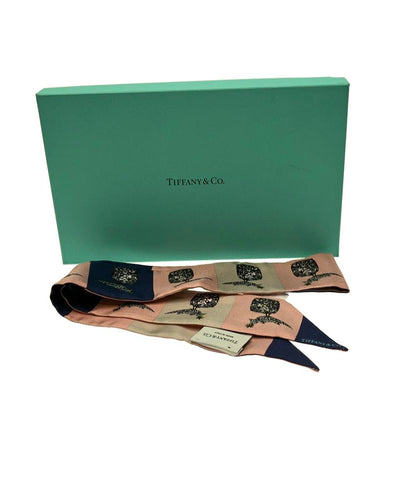 美品 TIFFANY&Co. スカーフ シルク100% レディース ティファニー