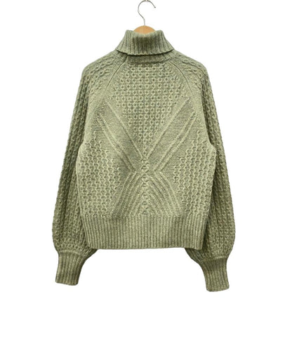 美品 ブルックスブラザーズ 長袖タートルネックケーブルニット レディース SIZE S (S) Brooks Brothers