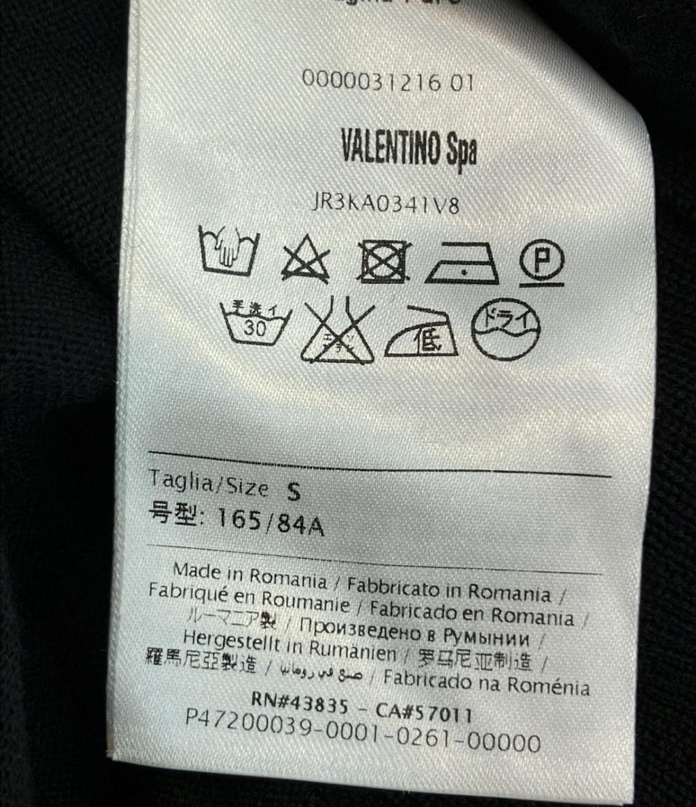 RED VALENTINO 長袖カーディガン レース 切替 レディース SIZE S レッドヴァレンティノ