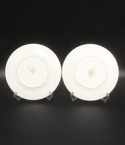 WEDGWOOD プレート 皿 2点セット 21cm ワイルドストロベリー アクセント ウェッジウッド