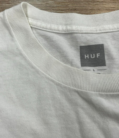 訳あり ハフ フロントロゴ長袖Tシャツ メンズ SIZE L (L) HUF