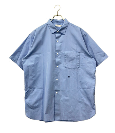 nanamica 半袖シャツ 26SS Regular Collar Wind SUGS405 メンズ SIZE L ナナミカ