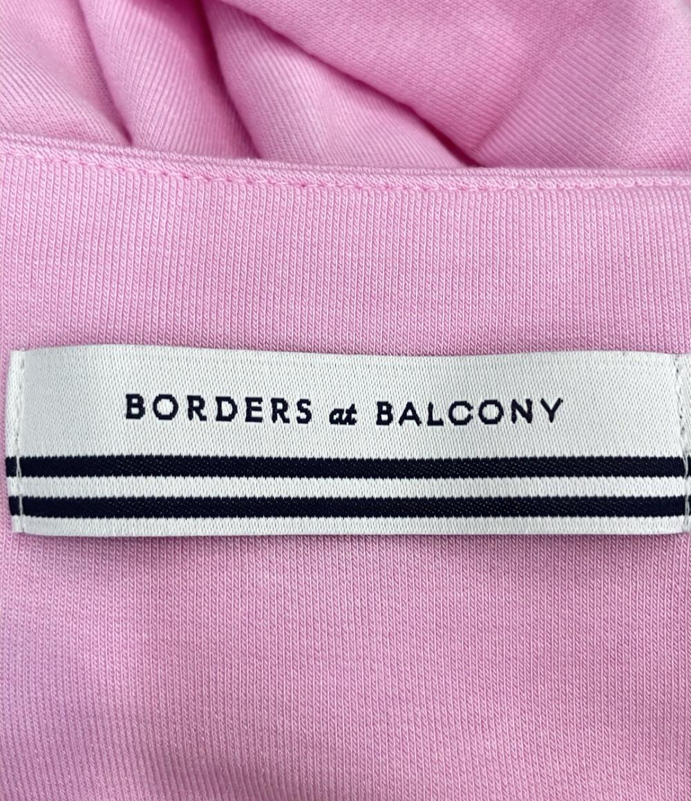 美品 BORDERS at BALCONY 長袖ワンピース レディース SIZE 38 (M) ボーダーズアットバルコニー