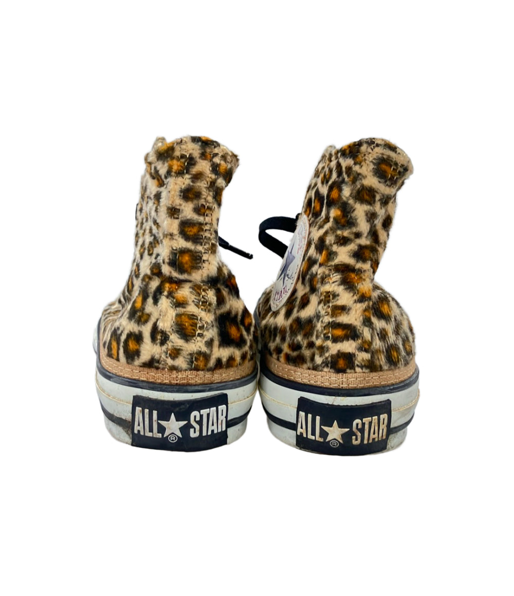 CONVERSE ハイカットスニーカー ヒョウ柄 レディース SIZE 23.5 コンバース