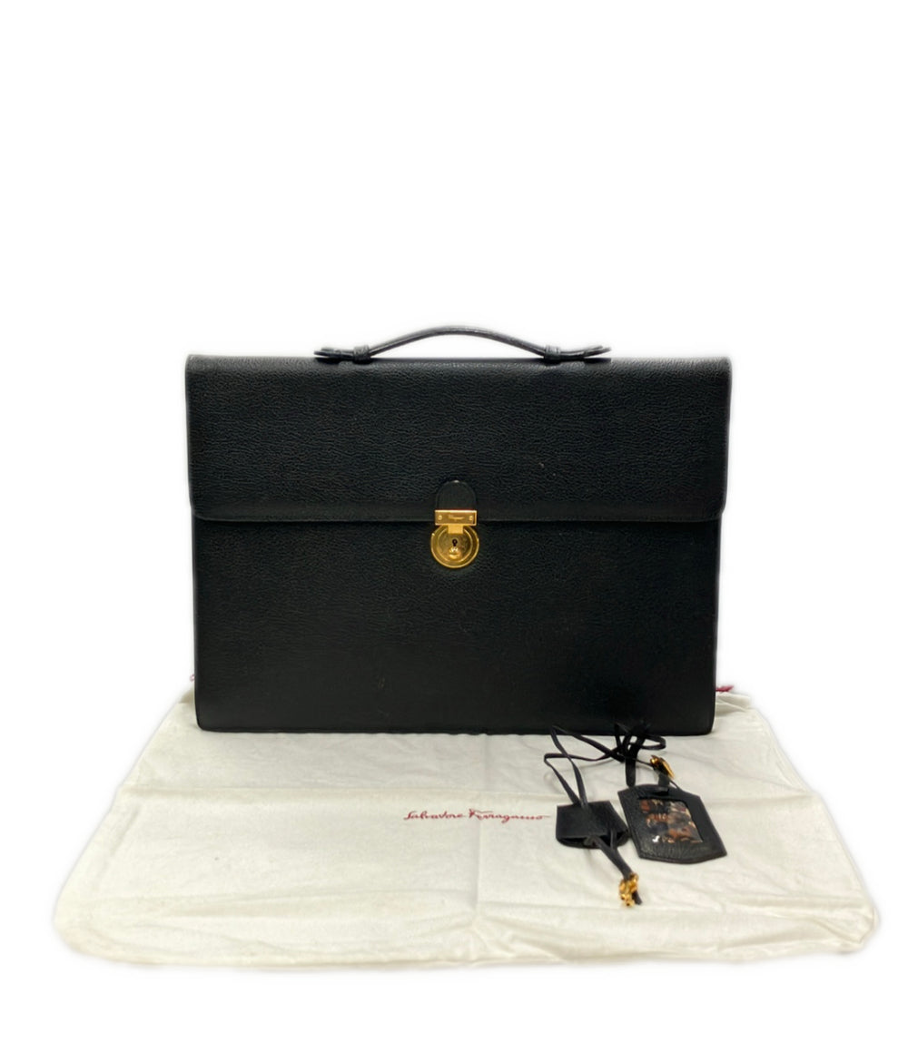 Salvatore Ferragamo ブリーフケース ビジネスバッグ レザー