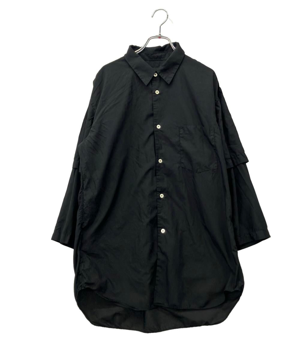 COMME DES GARCON HOMME DEUX 長袖シャツ DK-B052 AD2022 レディース SIZE XL コムデギャルソンオムドゥ