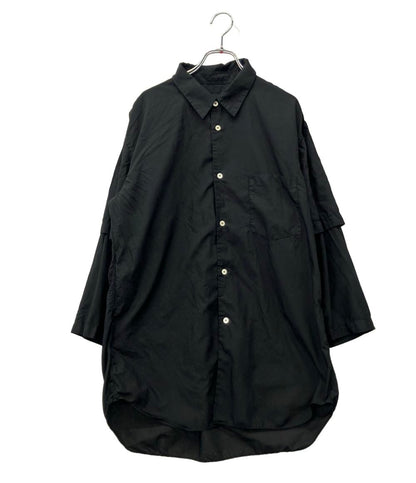 COMME DES GARCON HOMME DEUX 長袖シャツ DK-B052 AD2022 レディース SIZE XL コムデギャルソンオムドゥ