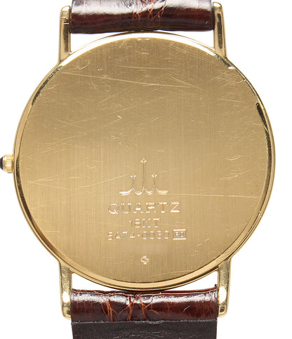 SEIKO CREDOR 腕時計 18KT クオーツ ゴールド 5A74-0030 メンズ セイコー・クレドール