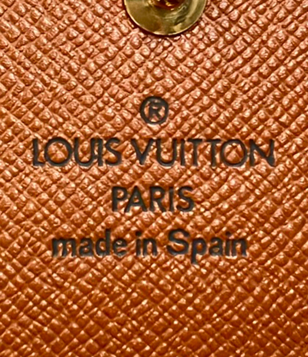 美品 LOUIS VUITTON 長財布 ポシェット ポルトモネ クレディ モノグラム M61725 レディース ルイ・ヴィトン