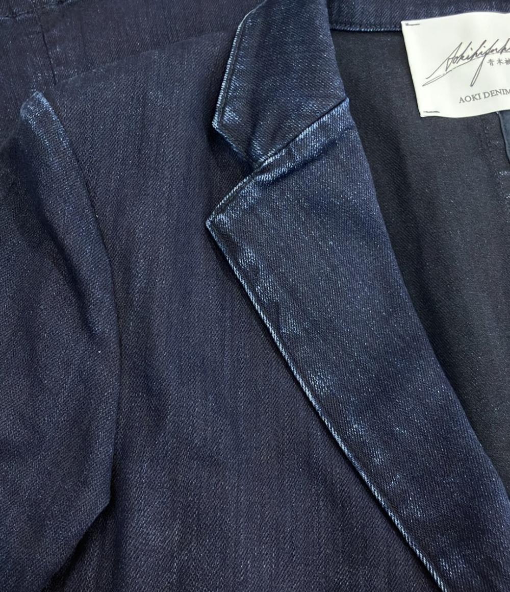 青木被服 テーラード デニムジャケット メンズ SIZE M アオキ ヒフク