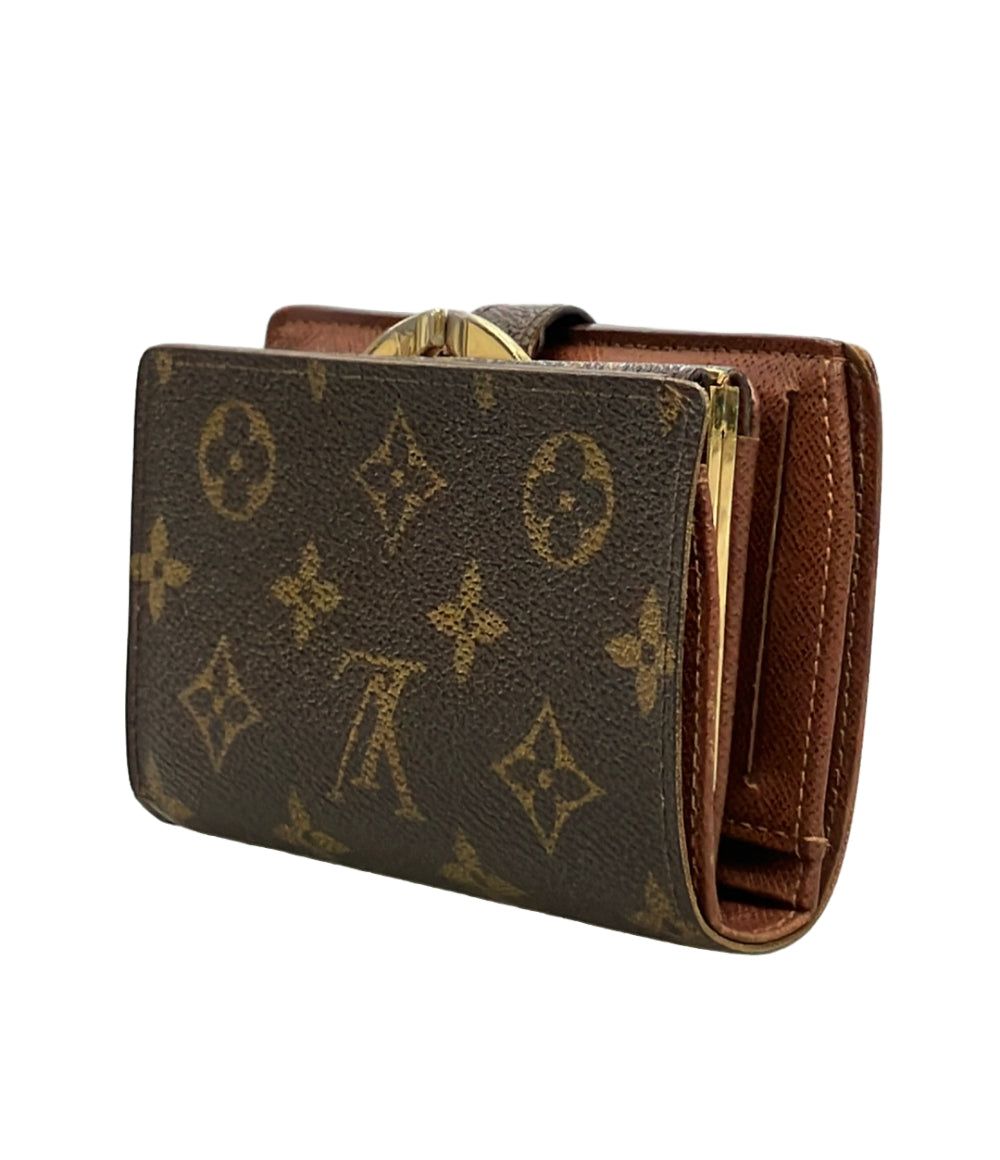 LOUIS VUITTON 二つ折り財布 がま口 ポルトフォイユ ヴィエノワ モノグラム M61673 レディース ルイ・ヴィトン