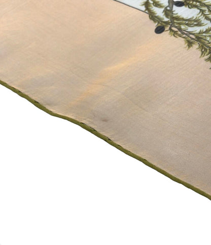 HERMES スカーフ カレ90 シルク 100% AU COEUR DES BOIS レディース エルメス