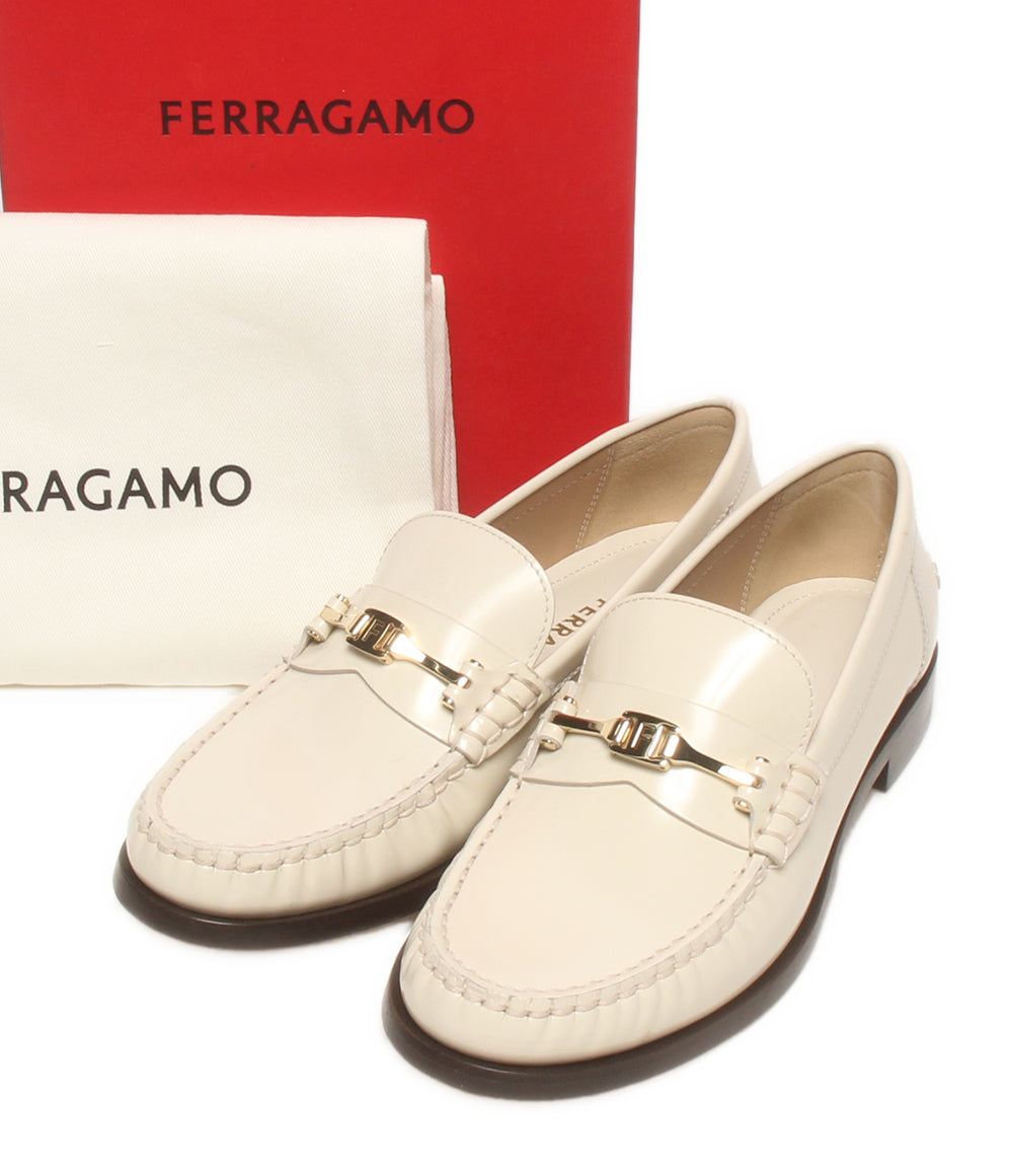 美品 FERRAGAMO ローファー レディース SIZE 5 フェラガモ
