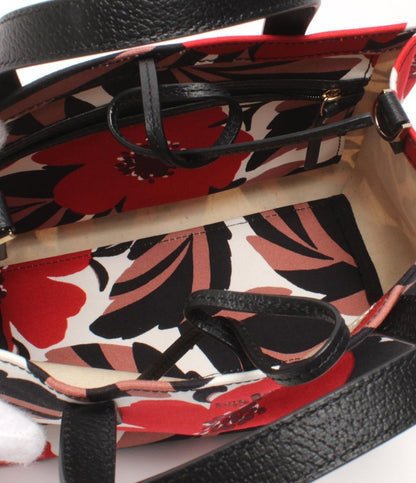 美品 ケイトスペード 2WAY ハンドバッグ ショルダーバッグ 斜め掛け 花柄 レディース Kate Spade