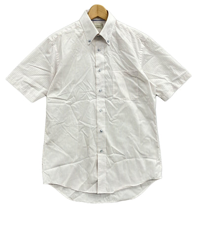 美品 ロードソン 半袖シャツ ストライプ柄 メンズ SIZE 40 (M) LORDSON