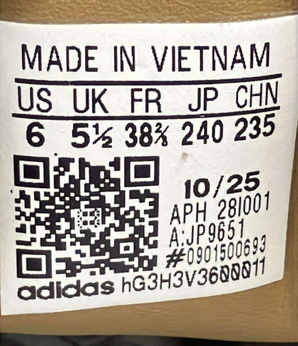 美品 adidas ローカットスニーカー タバコ JP9651 レディース SIZE 24.0 アディダス