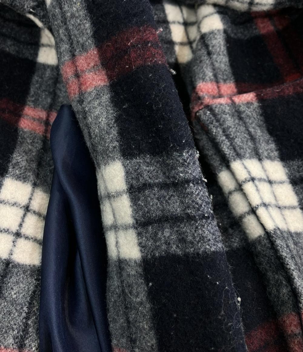 スナイデル ロングコート チェック レディース SIZE F (M) snidel