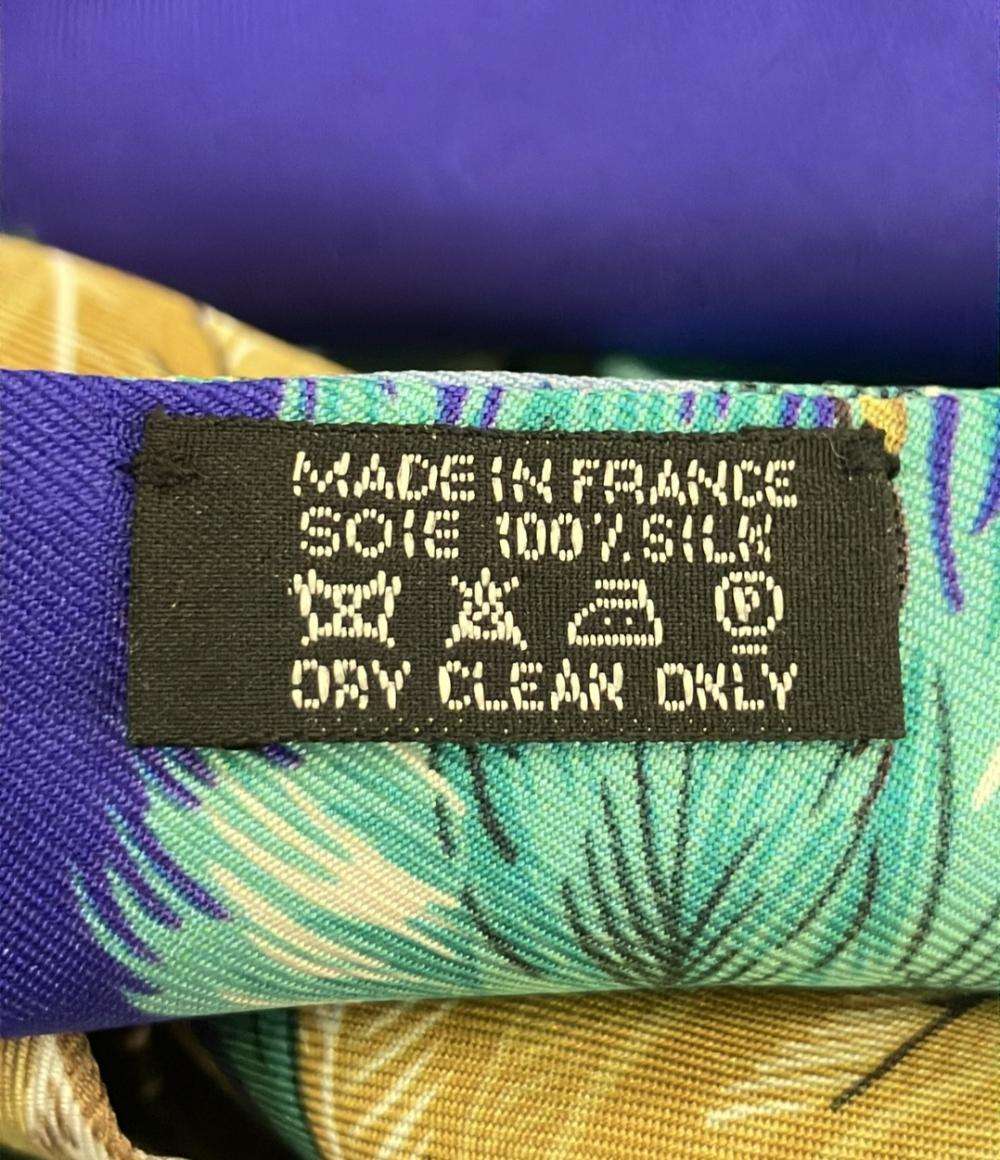 美品 エルメス スカーフ シルク100% マキシツイリー レディース HERMES