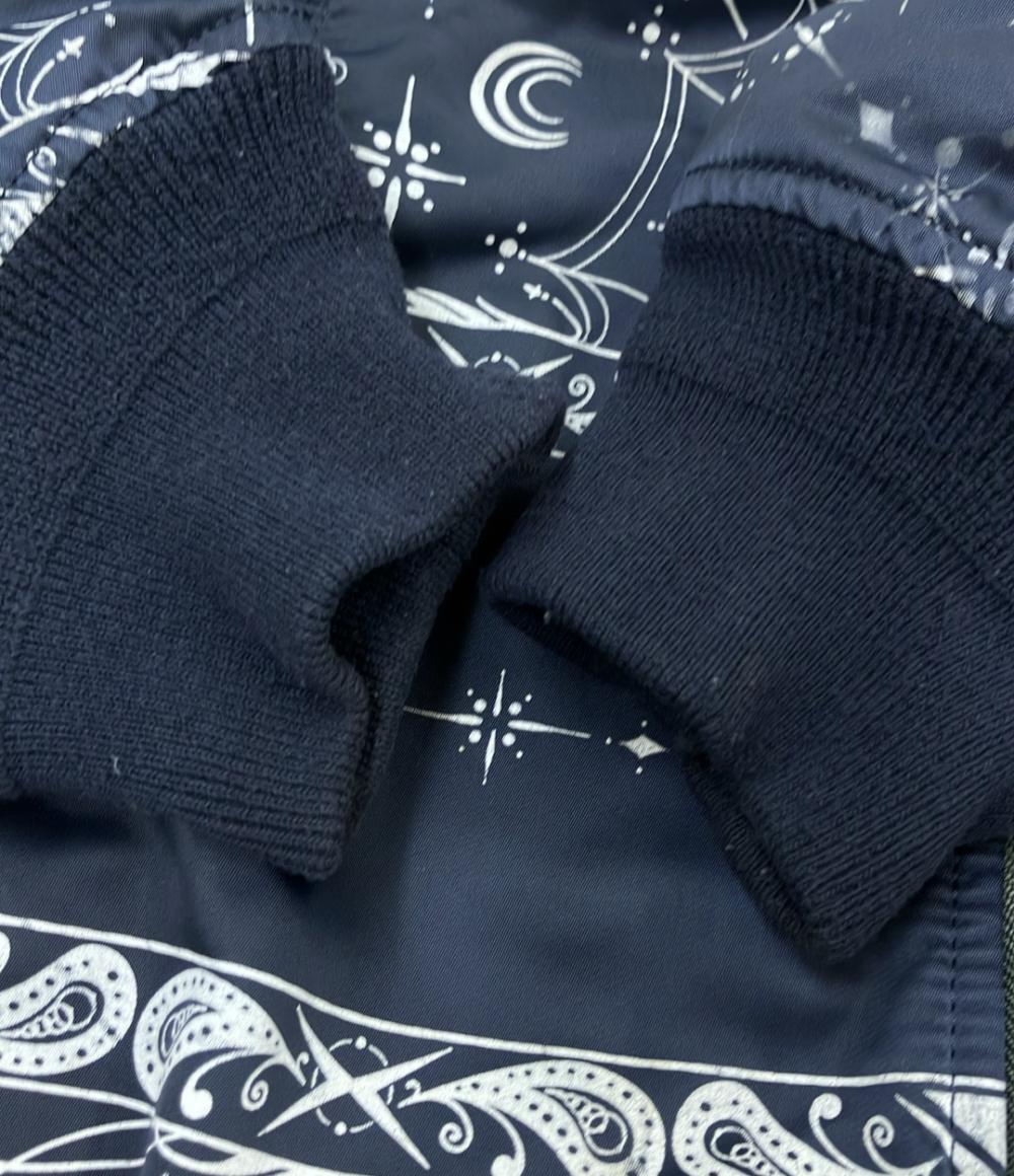 Sacai Dr.Woo ブルゾンBANDANA PRINT MA-1 BOMBER JACKET ペイズリー 20-02329M メンズ SIZE 3 (L) サカイ ドクターウー